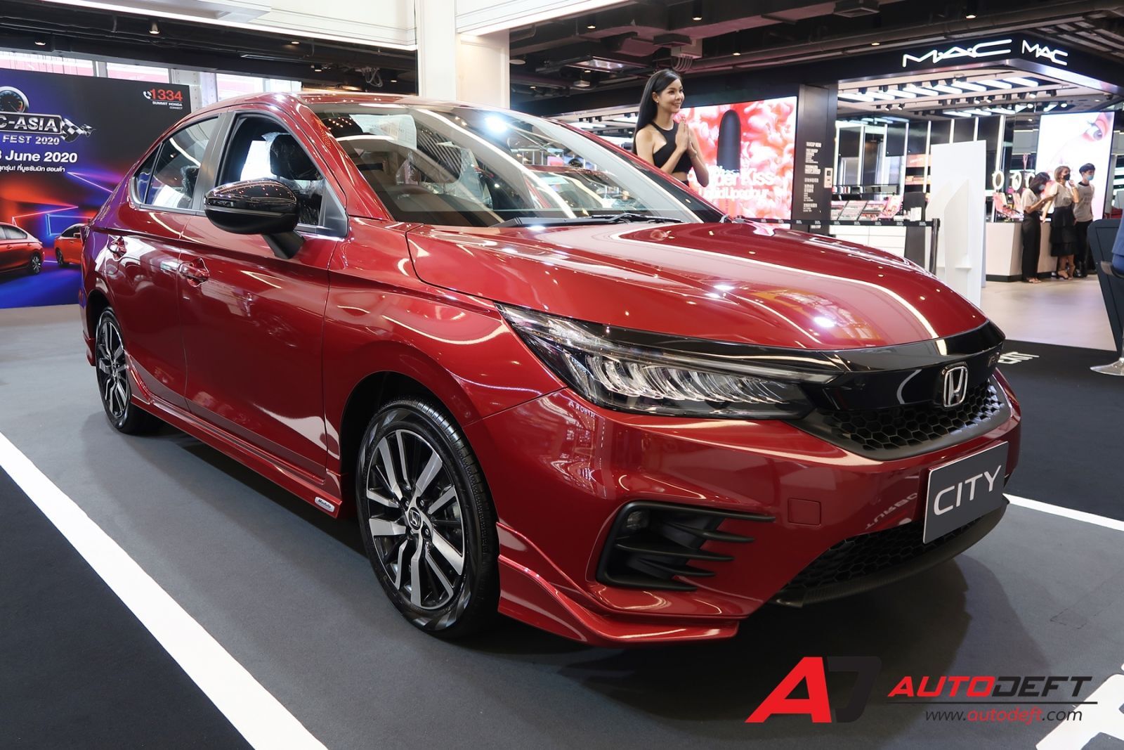 ชมคันจริง! Honda City Turbo RS ใหม่ แต่ง Modulo ที่งาน MGCASIA AUTO